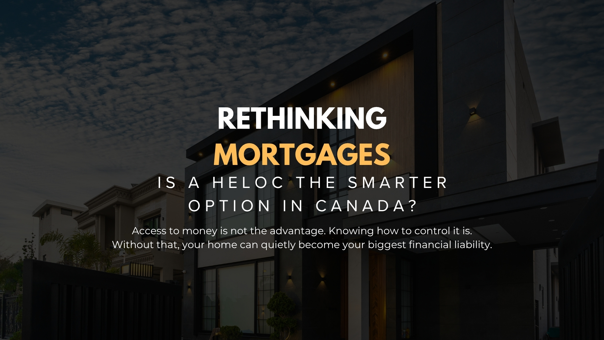 Mortgage and HELOC concept